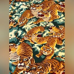 Vintage Pineapple juice Hawaiian Rare Tiger NWOT SS Shirt Camp XXL